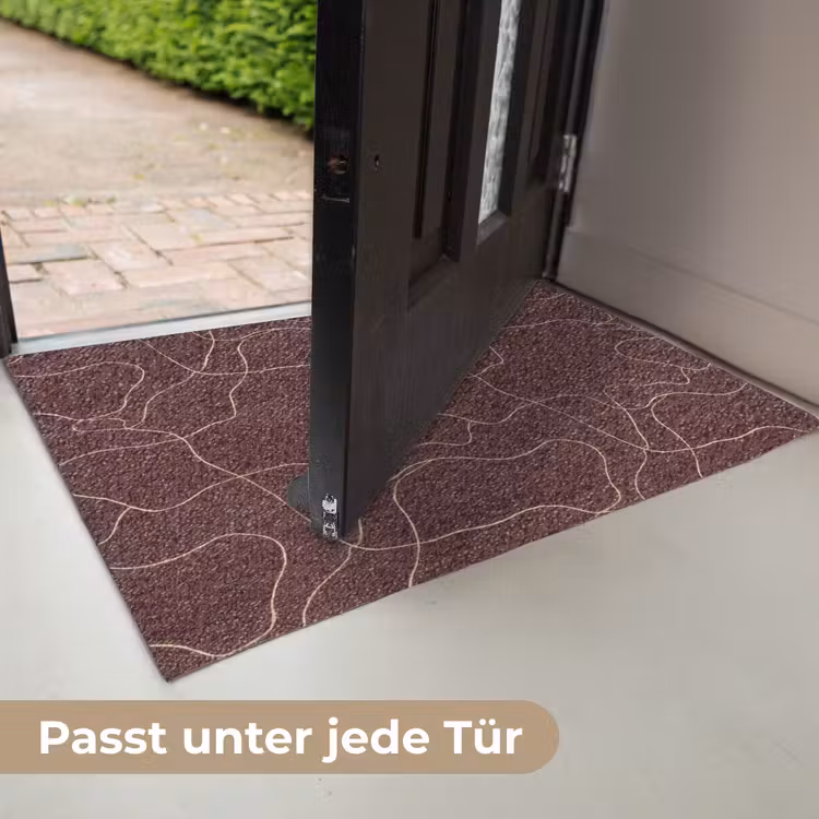 Abstract - Modern - Bruin Deurmat klein 898 -USP_DE