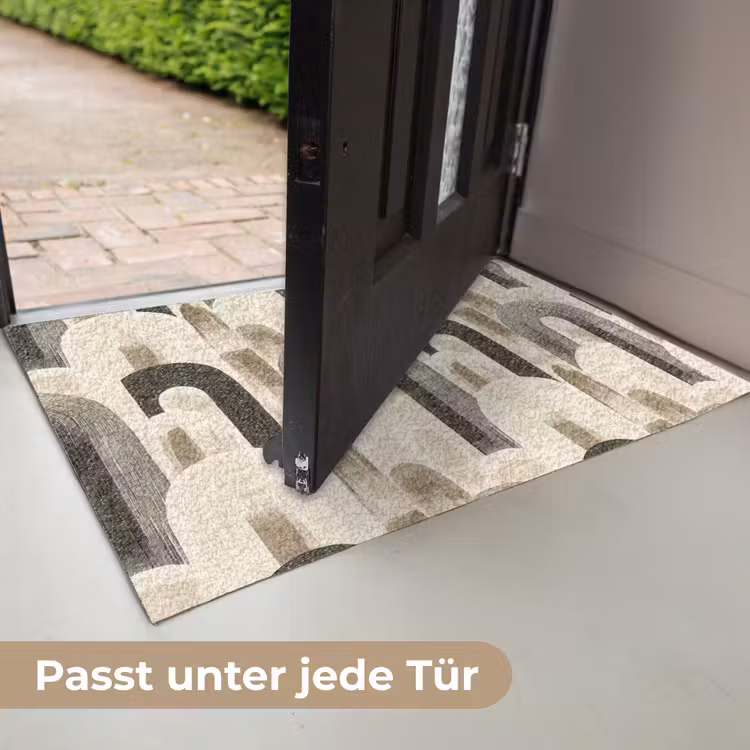 Abstract - Patroon - Bogen Deurmat klein 898 -USP_DE