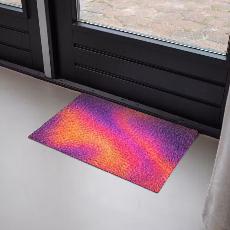 Abstract - Patroon - Kleurverloop Deurmat klein -sfeer2