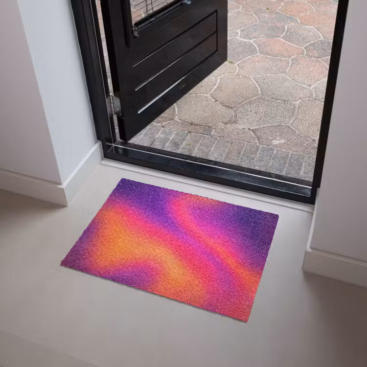 Abstract - Patroon - Kleurverloop Deurmat klein -sfeer5