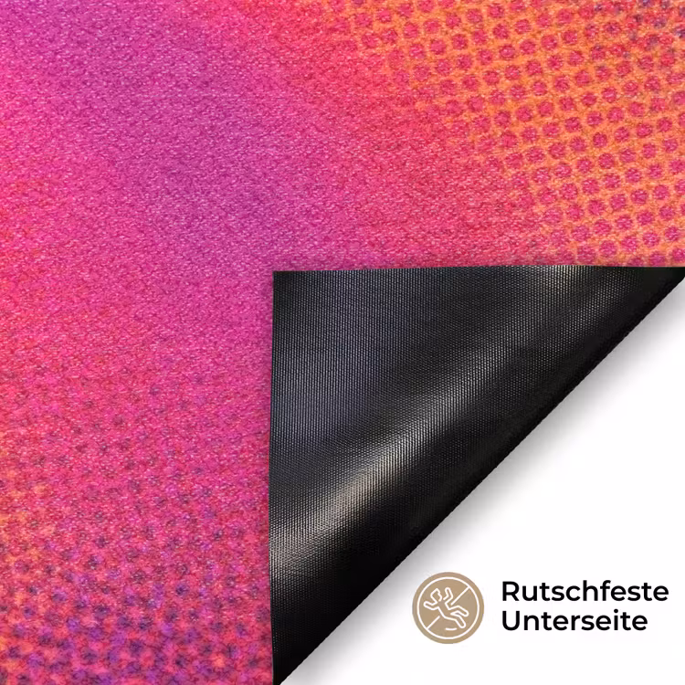 Abstract - Patroon - Kleurverloop Deurmat klein -antislip_DE