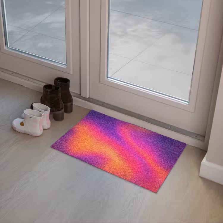 Abstract - Patroon - Kleurverloop Deurmat klein -sfeer3