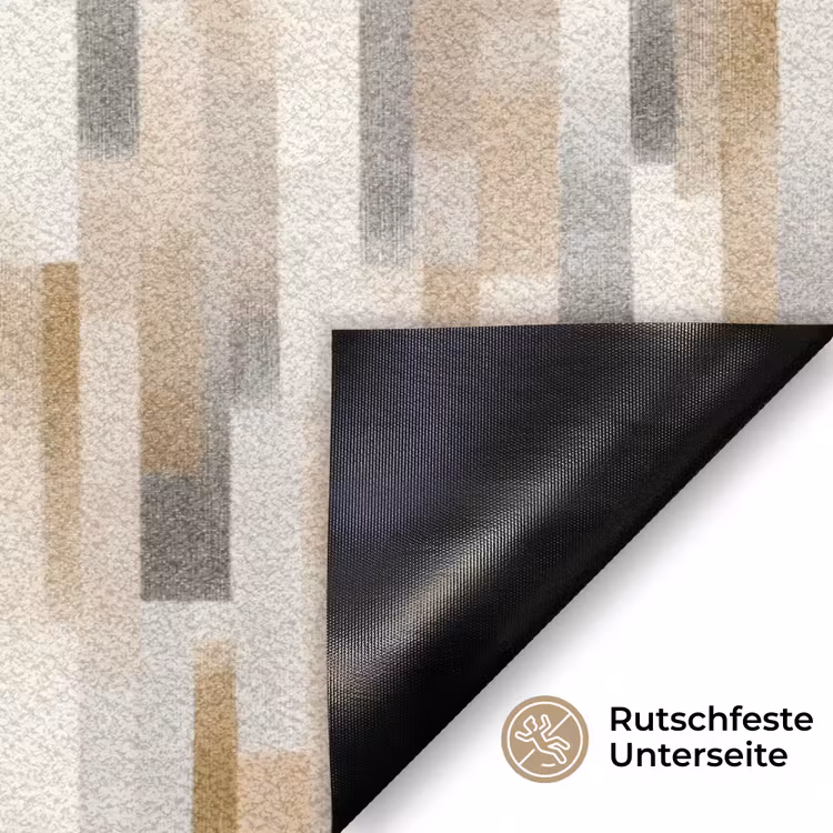 Abstract - Patroon - Kwaststreken Deurmat klein 898 -antislip_DE