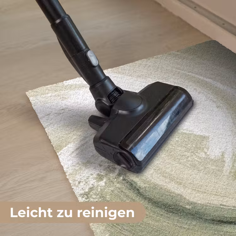 Abstract - Penseelstreken - Golven - Groen Deurmat klein -reinigen_DE