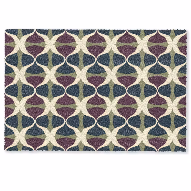 Abstract - Retro - Kleurrijk Deurmat klein 898 -zkaufland3d