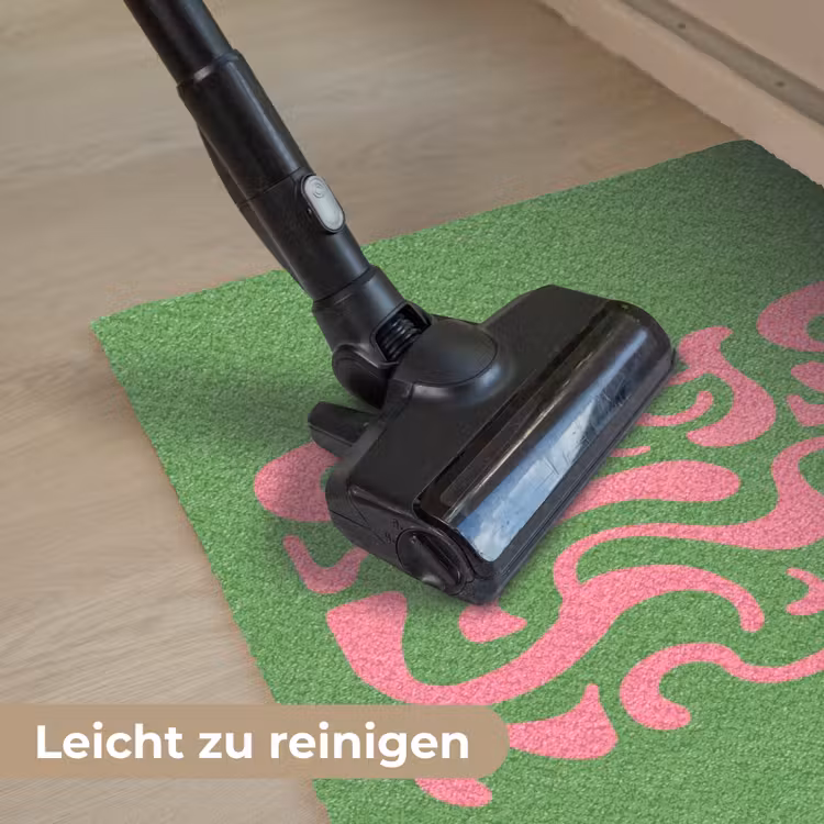 Abstract - Roze - Ciao - Vormen Deurmat klein -reinigen_DE