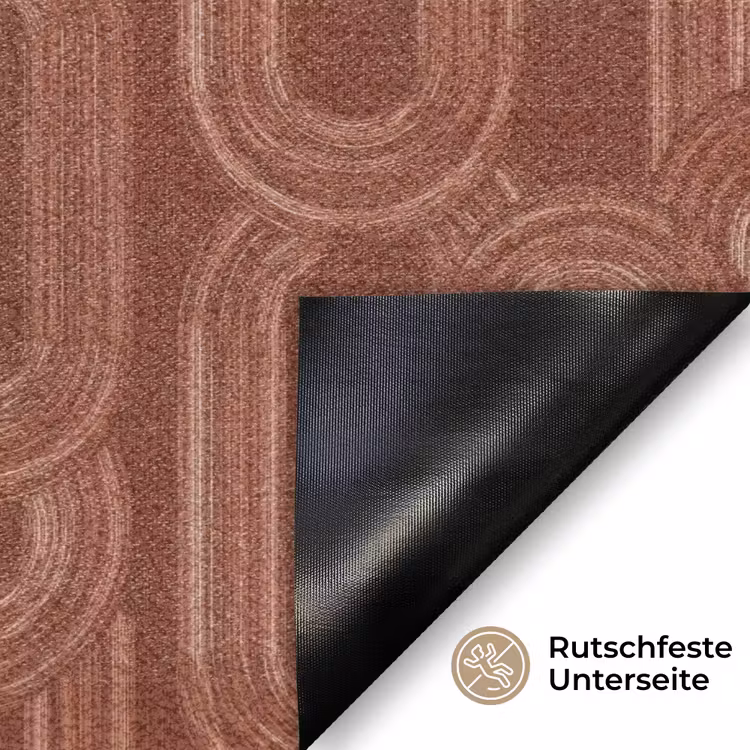 Abstract - Textuur - Bruin Deurmat klein 898 -antislip_DE