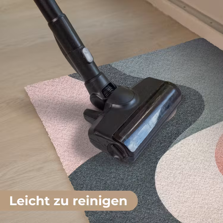 Abstract - Golven - Sierlijk - Roze Deurmat klein -reinigen_DE