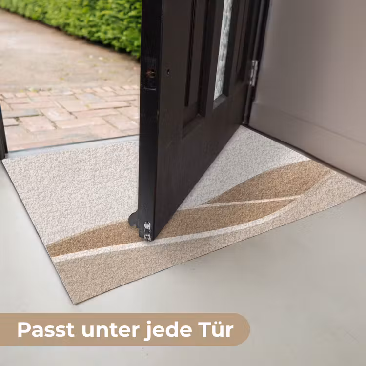 Abstract - Golven - Modern - Beige Deurmat klein -USP_DE