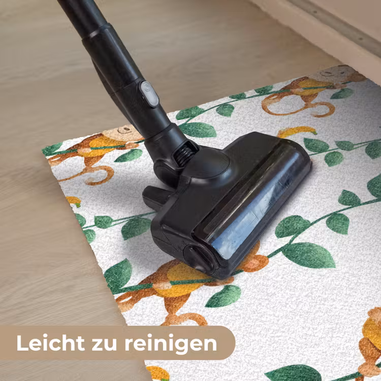 Apen - Lianen - Kleurrijk Deurmat klein 898 -reinigen_DE