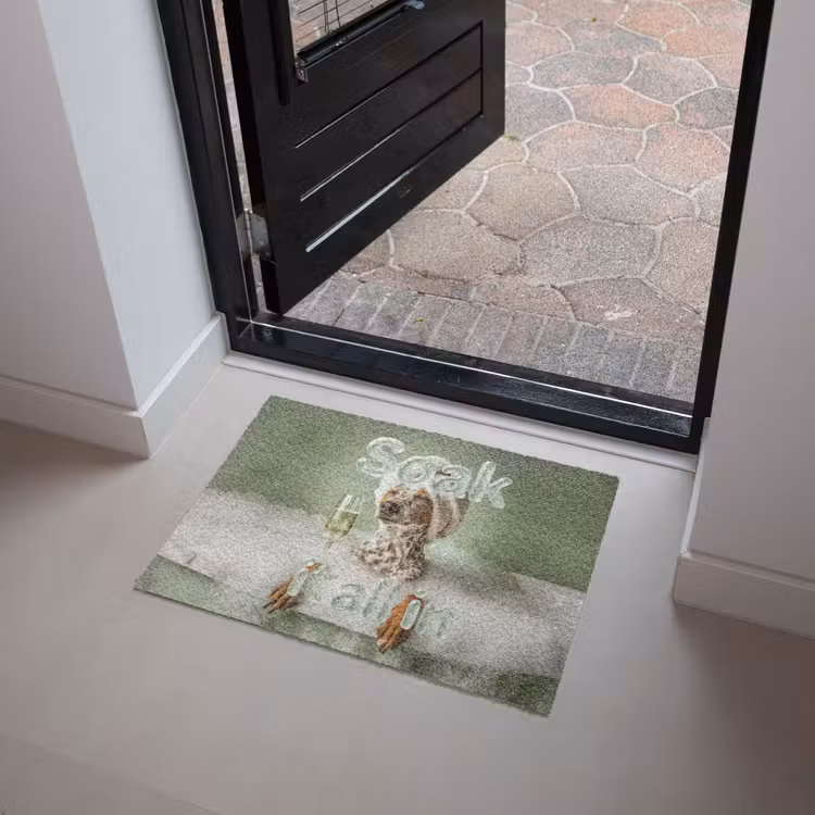 Soak it all in - Hond - Bad Deurmat klein -sfeer5