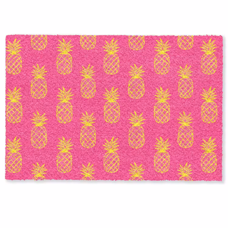 Ananas - Trendy - Roze Deurmat klein 898 -zkaufland3d
