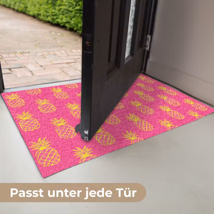 Ananas - Trendy - Roze Deurmat klein 898 -USP_DE