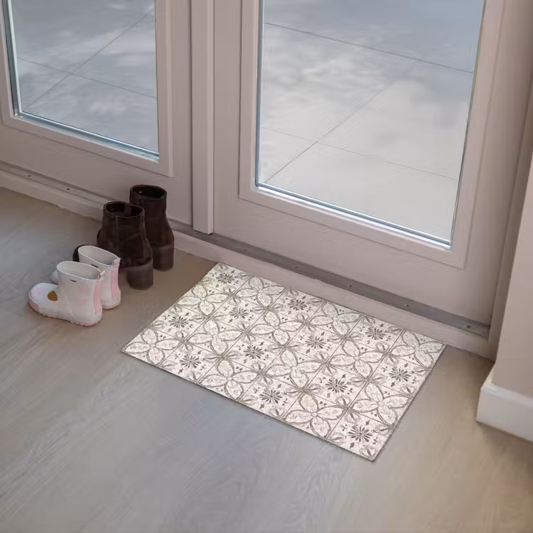 Antiek - Tegel - Beige Deurmat klein 898 -sfeer3
