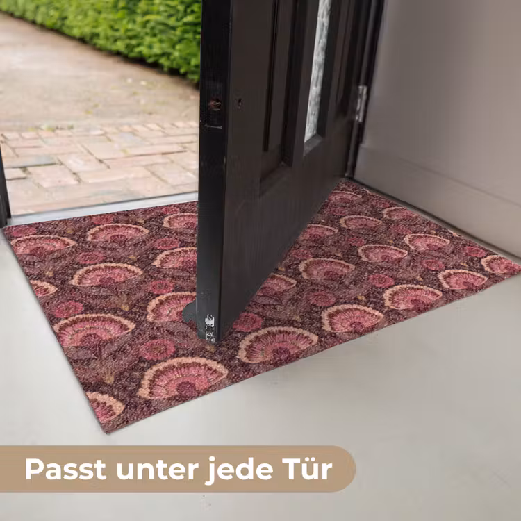 Antiek - Bloemen - Kleurrijk Deurmat klein 898 -USP_DE