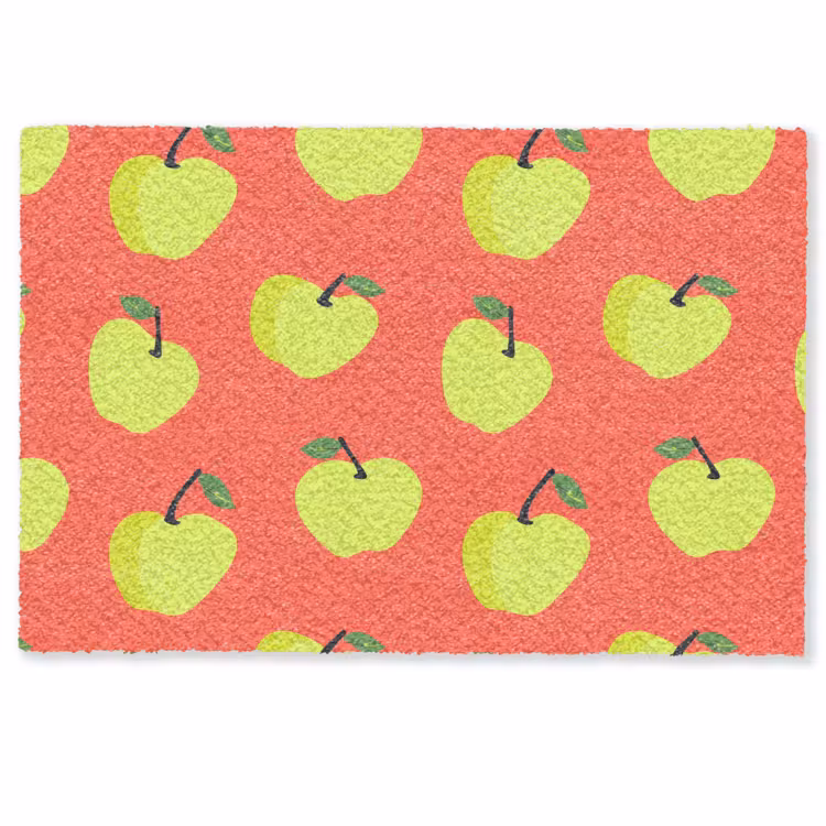 Appels - Modern - Groen Deurmat klein 898 -zkaufland3d