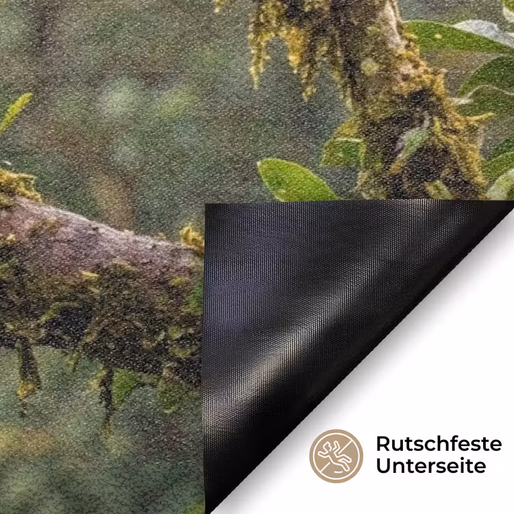 Ara - Jungle - Rood Deurmat klein -antislip_DE