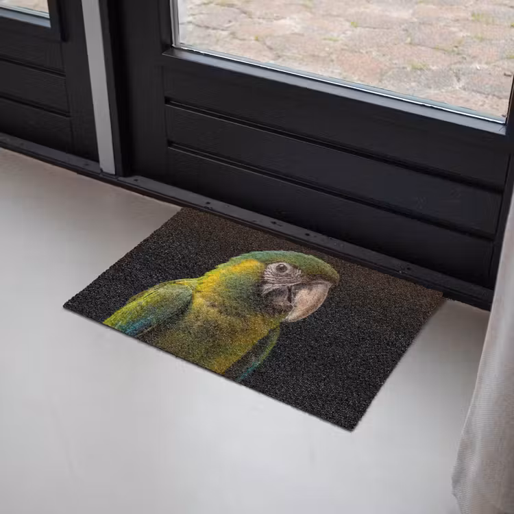 Ara - Portret - Groen Deurmat klein -sfeer2