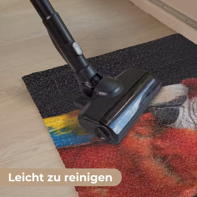 Ara - Portret - Rood Deurmat klein -reinigen_DE