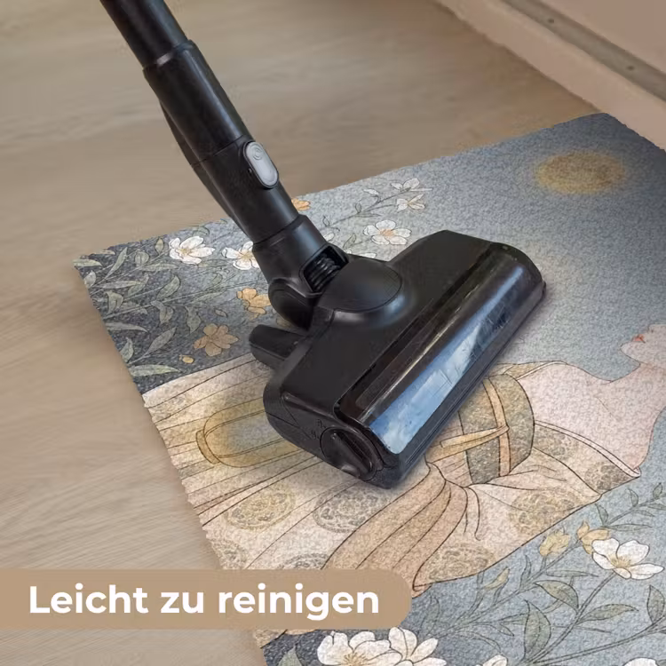 Aziatisch - Vrouw - Kimono Deurmat klein -reinigen_DE