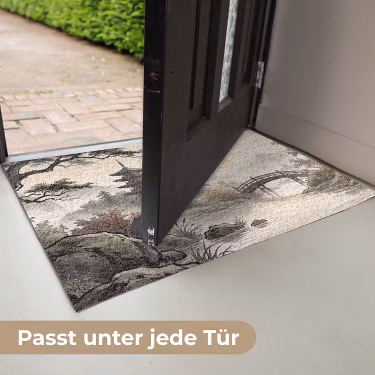 Azië - Landschap - Kleurrijk Deurmat klein -USP_DE