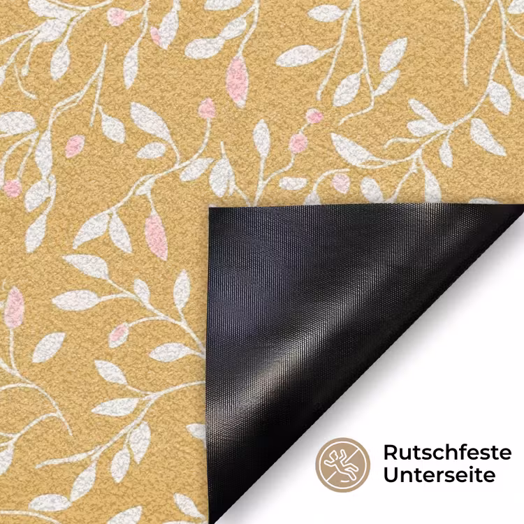 Takjes - Patroon - Oker Deurmat klein 898 -antislip_DE