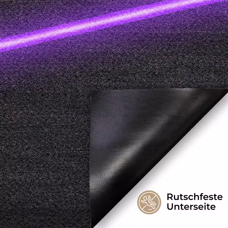 Esthetiek - Retro - Neon Deurmat klein -antislip_DE