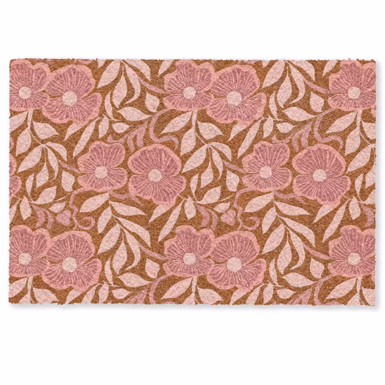Sfeer - Bloemen - Roze Deurmat klein 898 -zkaufland3d
