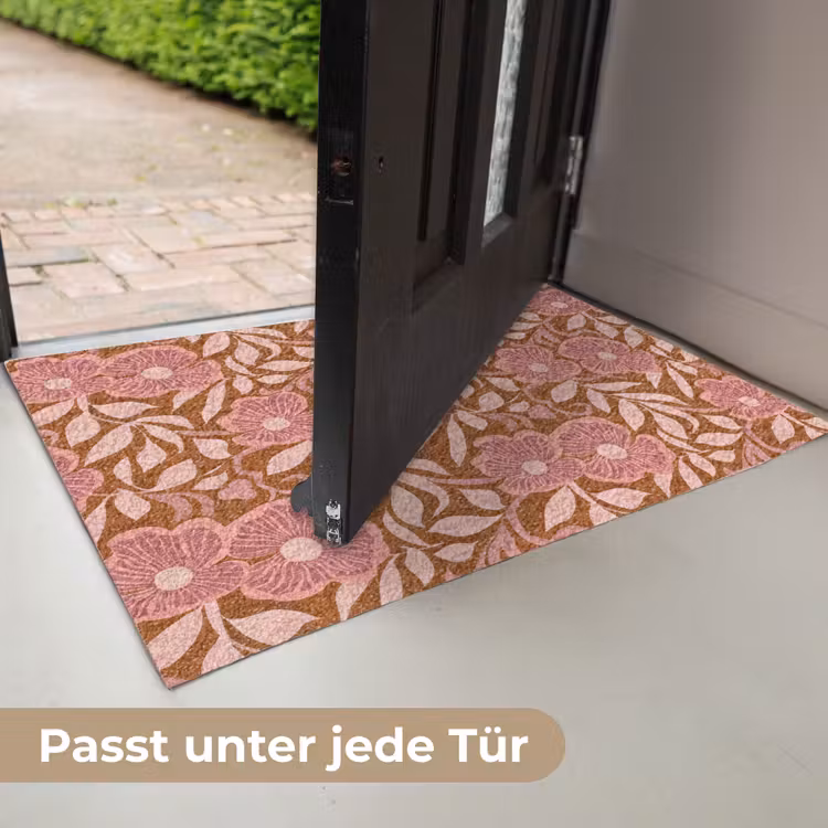 Sfeer - Bloemen - Roze Deurmat klein 898 -USP_DE