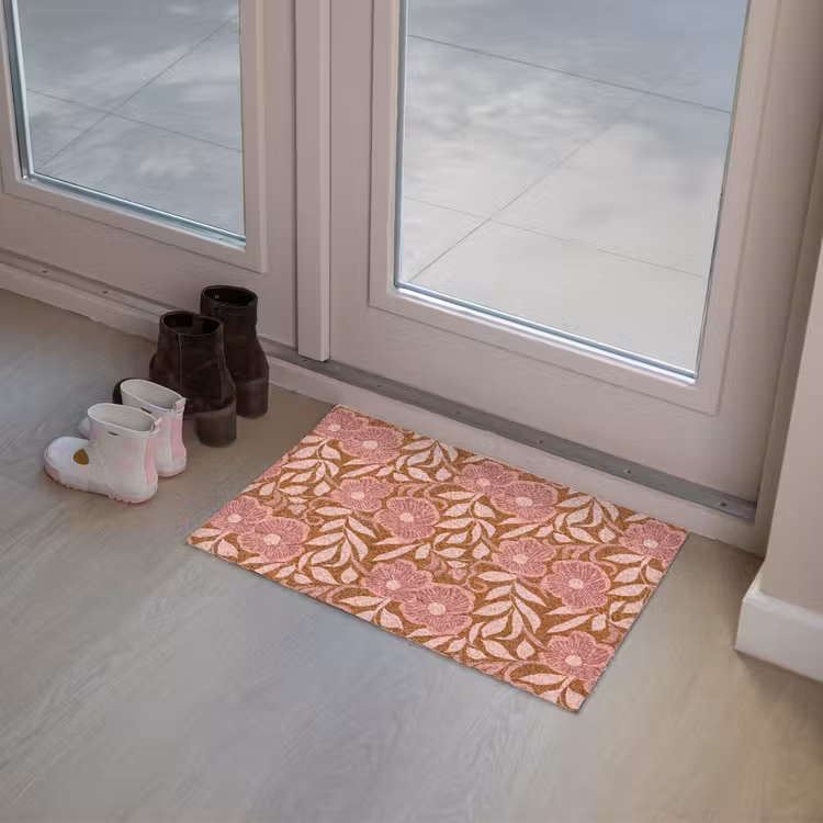 Sfeer - Bloemen - Roze Deurmat klein 898 -sfeer3