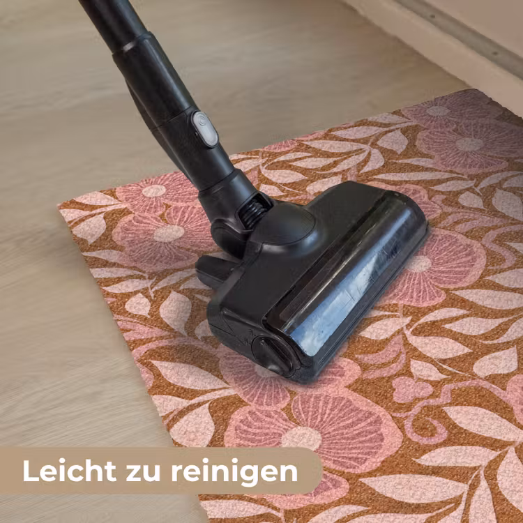 Sfeer - Bloemen - Roze Deurmat klein 898 -reinigen_DE