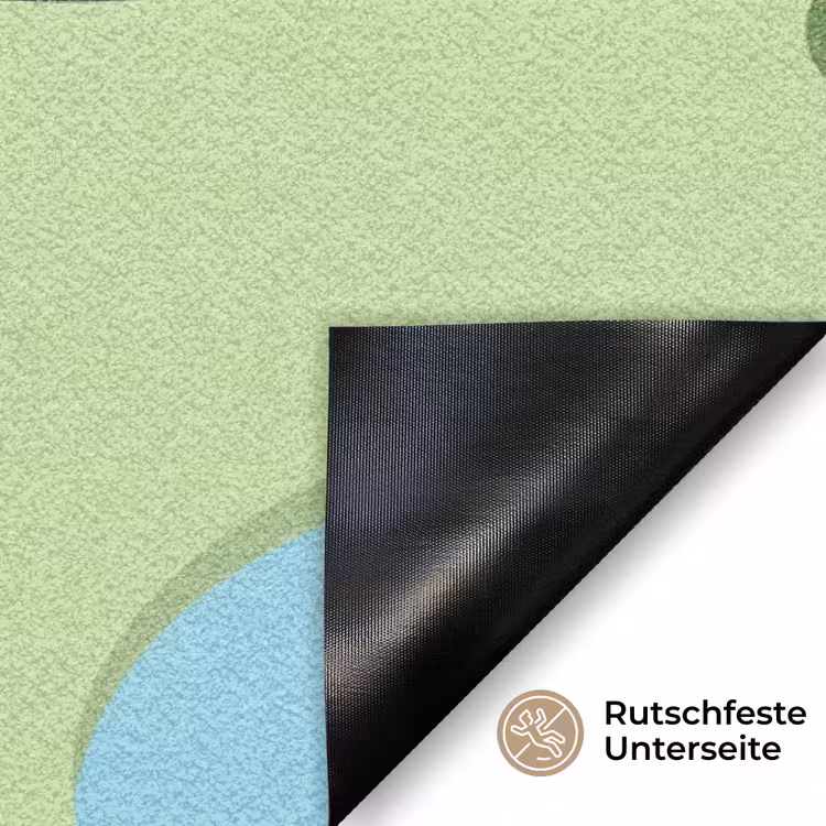 Auto - Bergweg - Natuur - Illustratie Deurmat klein -antislip_DE