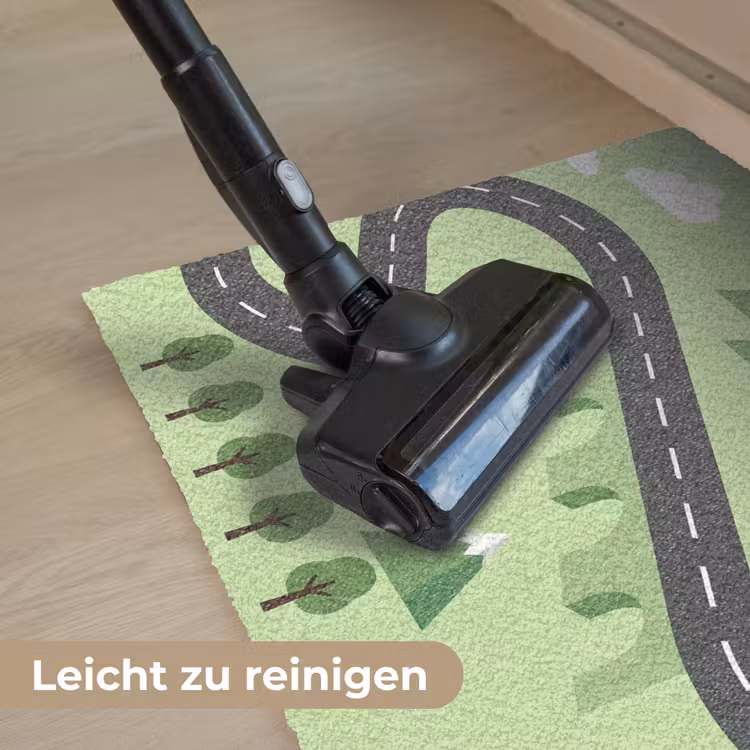 Auto - Bergweg - Natuur - Illustratie Deurmat klein -reinigen_DE