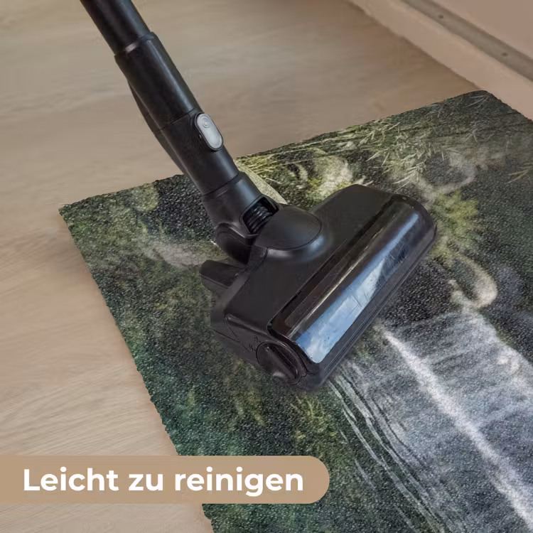 Beek - Waterval - Natuur - Groen Deurmat klein -reinigen_DE