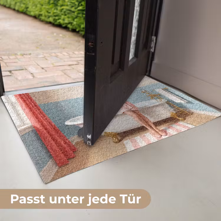 Badkamer - Vrouw - Roze Deurmat klein -USP_DE