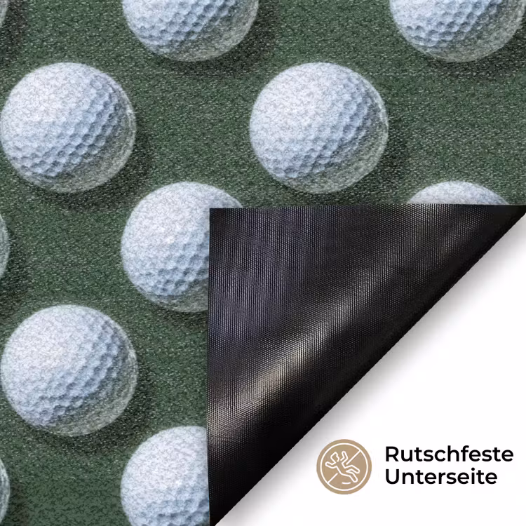 Ballen - Golf - Groen Deurmat klein 898 -antislip_DE