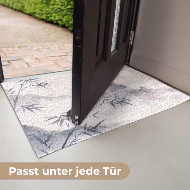 Bamboe - Azië - Grijs Deurmat klein -USP_DE