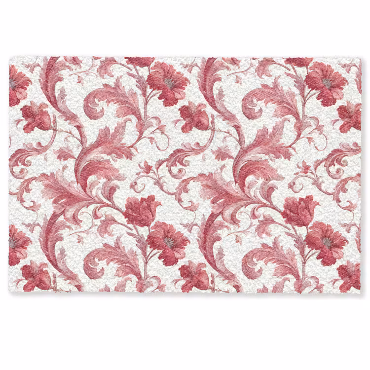 Barok - Patroon - Rood Deurmat klein 898 -zkaufland3d