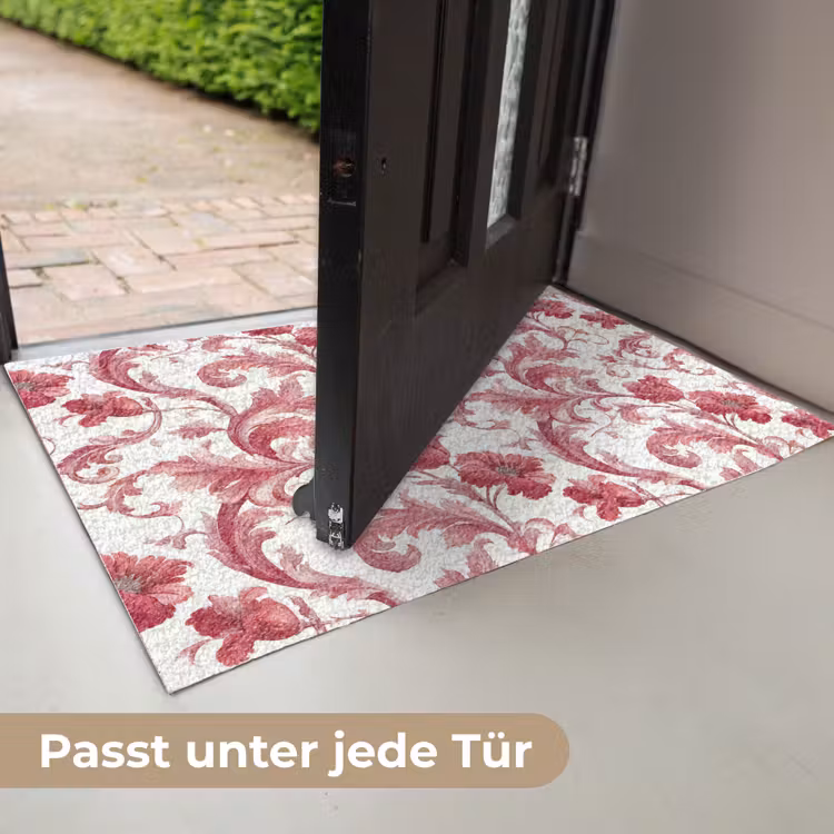 Barok - Patroon - Rood Deurmat klein 898 -USP_DE