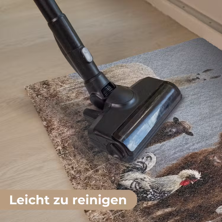 Boerderijdieren - Groep - Mist - Natuur - Rustiek Deurmat klein -reinigen_DE