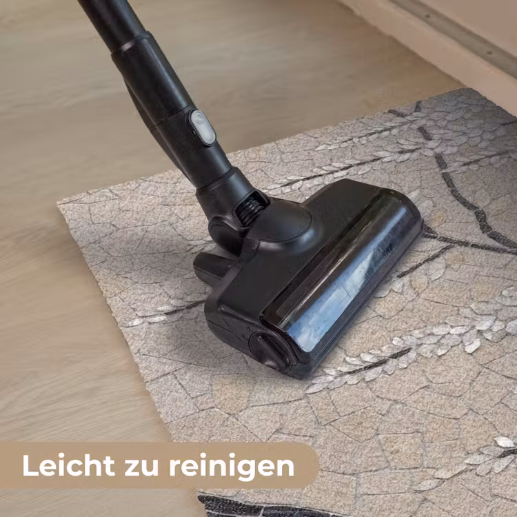 Boom - Bloemen - Mozaïek - Kunst - Wit Deurmat klein -reinigen_DE