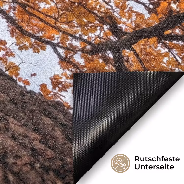 Boom - Bladerdak - Herfst - Oranje - Sfeervol Deurmat klein -antislip_DE