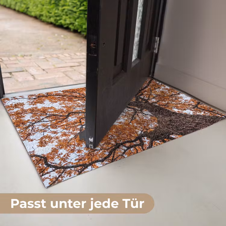 Boom - Bladerdak - Herfst - Oranje - Sfeervol Deurmat klein -USP_DE