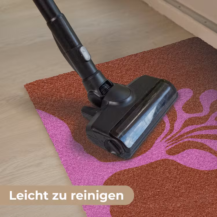 Boom - Paars - Cirkel - Vloeiend Deurmat klein -reinigen_DE