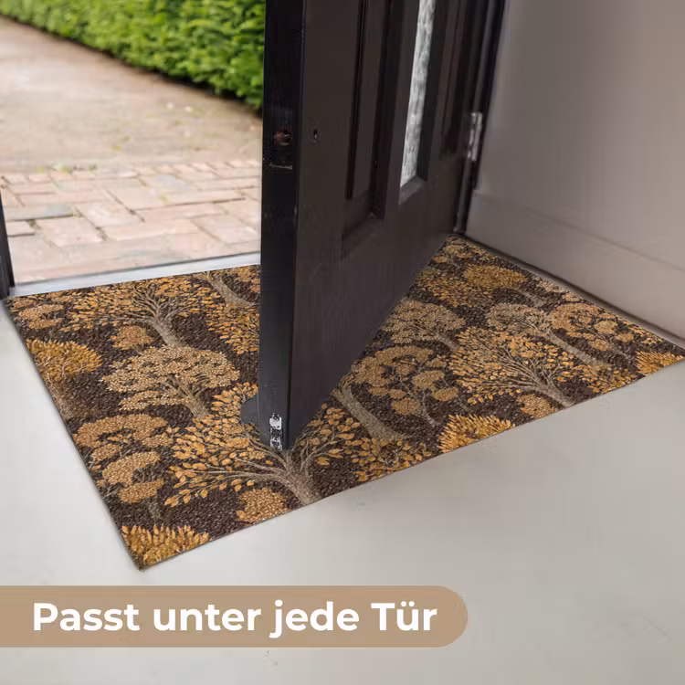 Bomen - Patroon - Bruin Deurmat klein 898 -USP_DE