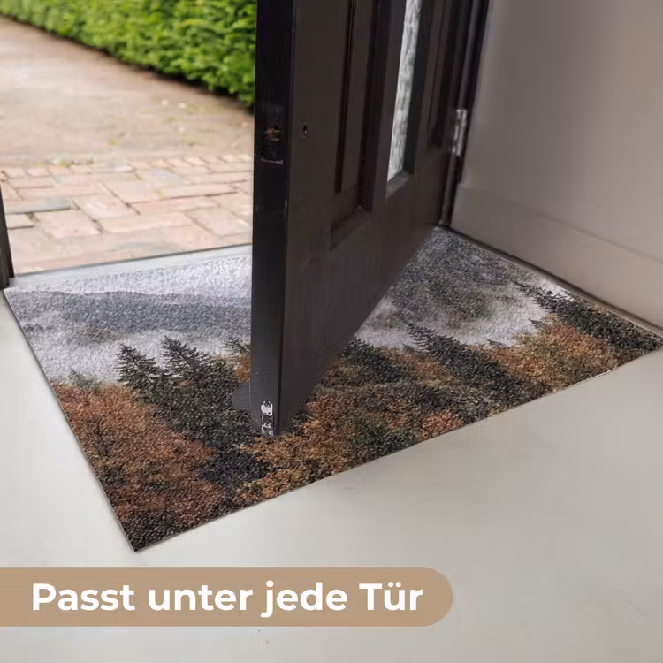 Bergen - Vallei - Mist - Herfst - Natuur Deurmat klein -USP_DE