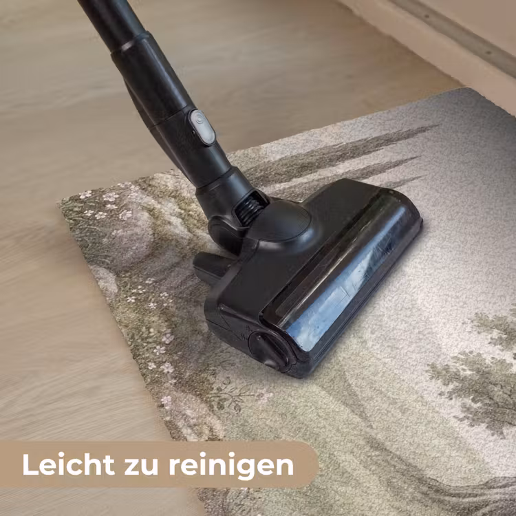 Heuvellandschap - Bomen - Natuur - Groen Deurmat klein -reinigen_DE