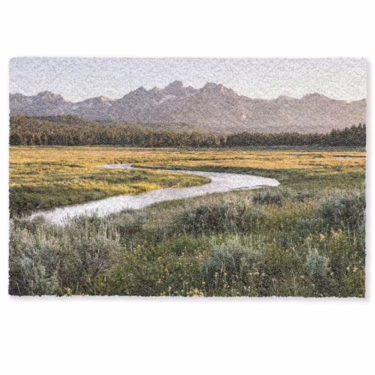 Berglandschap - Rivier - Bos Deurmat klein -zkaufland3d