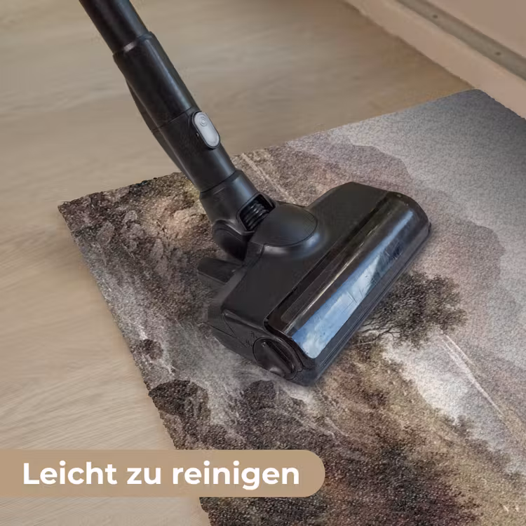 Berglandschap - Meer - Bergen - Vallei - Klassiek Deurmat klein -reinigen_DE