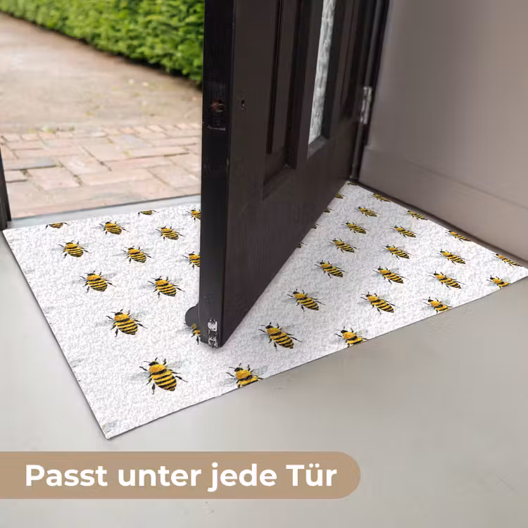 Bijen - Tijdloos - Wit Deurmat klein 898 -USP_DE